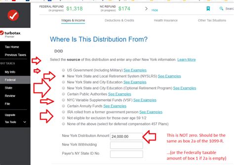 1099 box 14a state distribution|state distribution on my form.